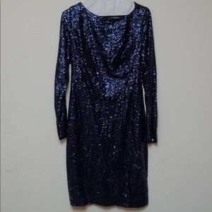 Ralph Lauren Sequin Dress Size 8